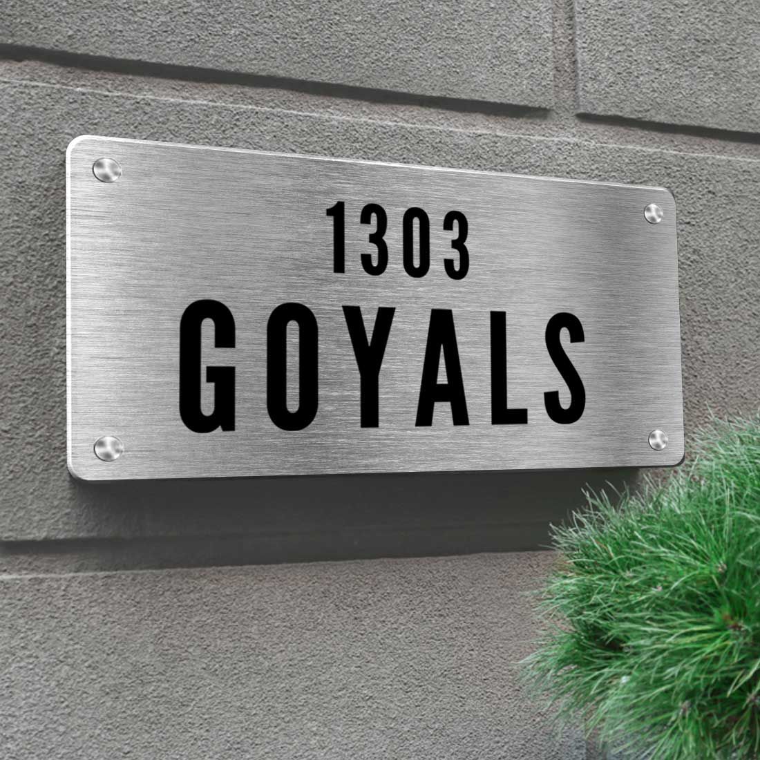 Premium Name Plate